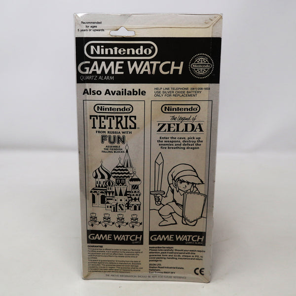 Vintage 1993 90s Nintendo Game Watch Super Mario Bros. 3 MOC Carded Retro Rare