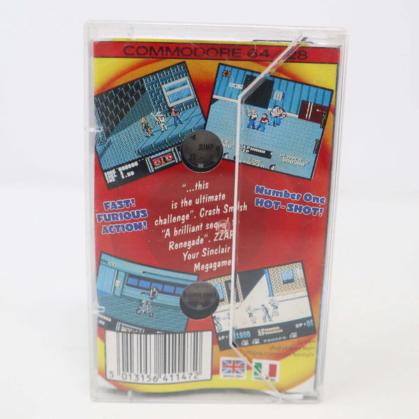 Vintage 1984 80s Commodore 64 C64 CBM 64 / 128 Target Renegade Cassette Tape Video Game