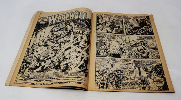 Vintage 1975 70s Marvel Comics Dracula Lives Comic Book No. 35 Issue Rare Retro