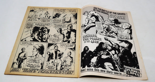 Vintage 1975 70s Marvel Comics Dracula Lives Comic Book No. 36 Issue Rare Retro