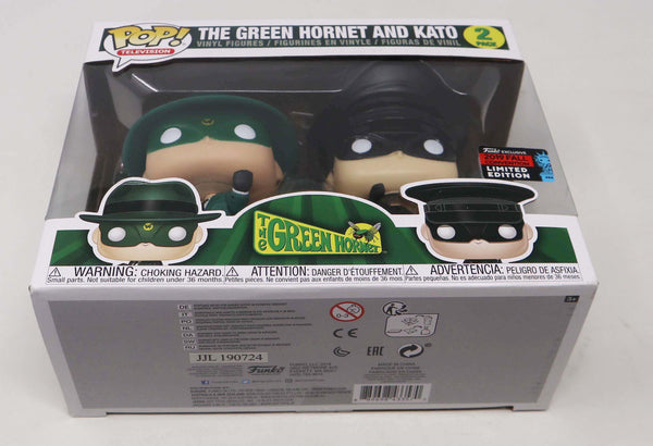 Funko POP! Television The Green Hornet And Kato Bruce Lee Vinyl Figures 2 Pack Set Boxed Exclusive 2019 Fall Convention Limited Edition