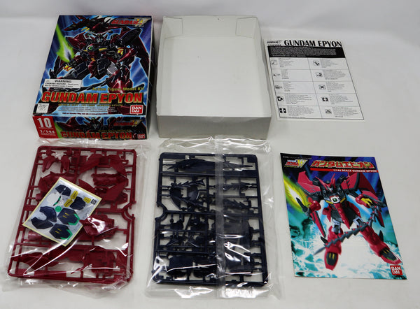 Vintage 1995 90s Bandai W-Gundam Wing Gundam Epyon Mobile Suit OZ-13MS 1/144 Scale Action Figure Model Kit Unassembled Boxed Japan