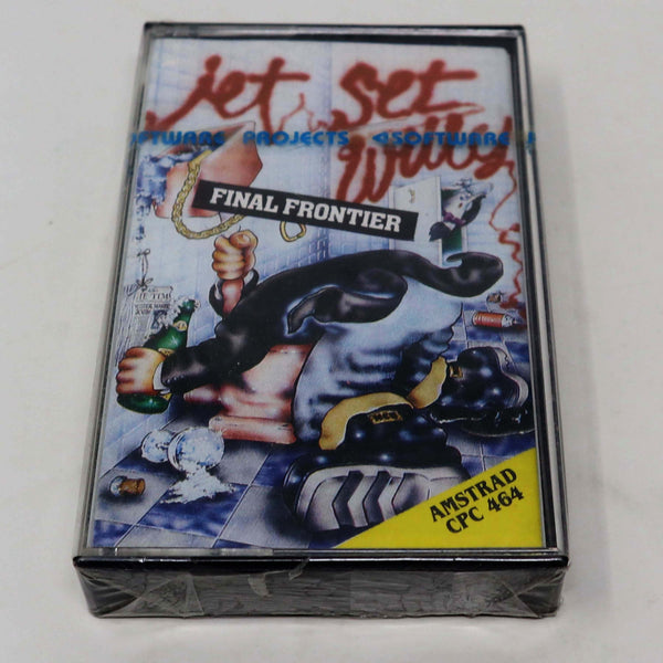 Vintage 1984 80s Amstrad CPC 464 Jet Set Willy The Final Frontier Cassette Tape Video Game Sealed Rare