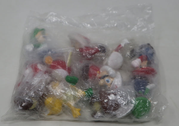 Nintendo Super Mario Luigi Koopa Troopa Goomba Cheep-Cheep Toadstool Collectable Figures Lot Bundle