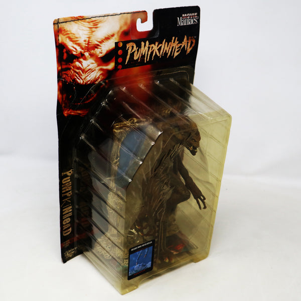 Vintage 1999 90s Movie Maniacs Series 2 Pumpkinhead Figure Carded MOC Part Sealed Rare Retro
