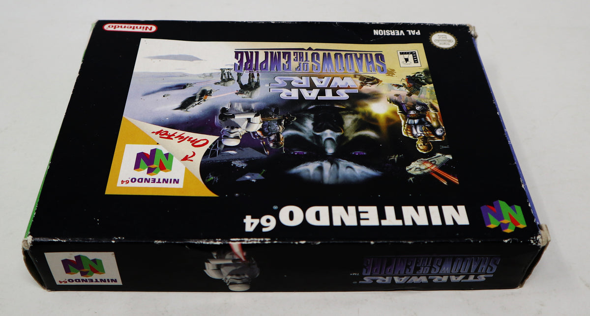Vintage 1996 90s Nintendo 64 N64 Star Wars Shadows Of The Empire