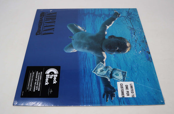 2015 DGC David Geffen Company Sub Pop Records Nirvana - Nevermind Back To Black 180g Vinyl Record LP Reissue Europe