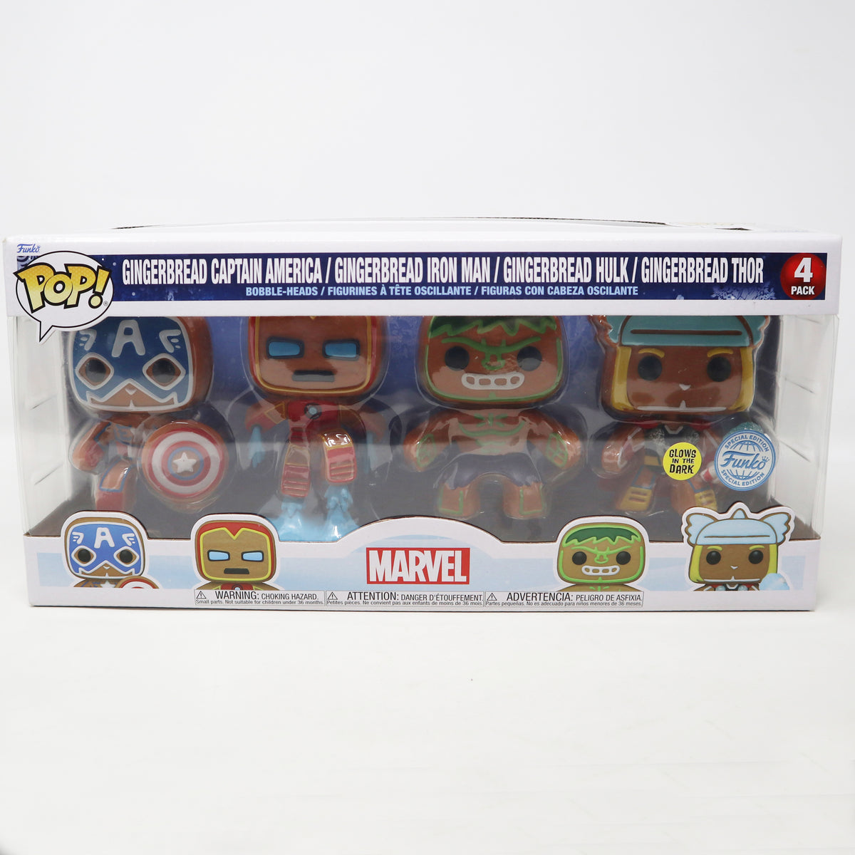 Funko POP! Marvel 933 Gingerbread Captain America / 934