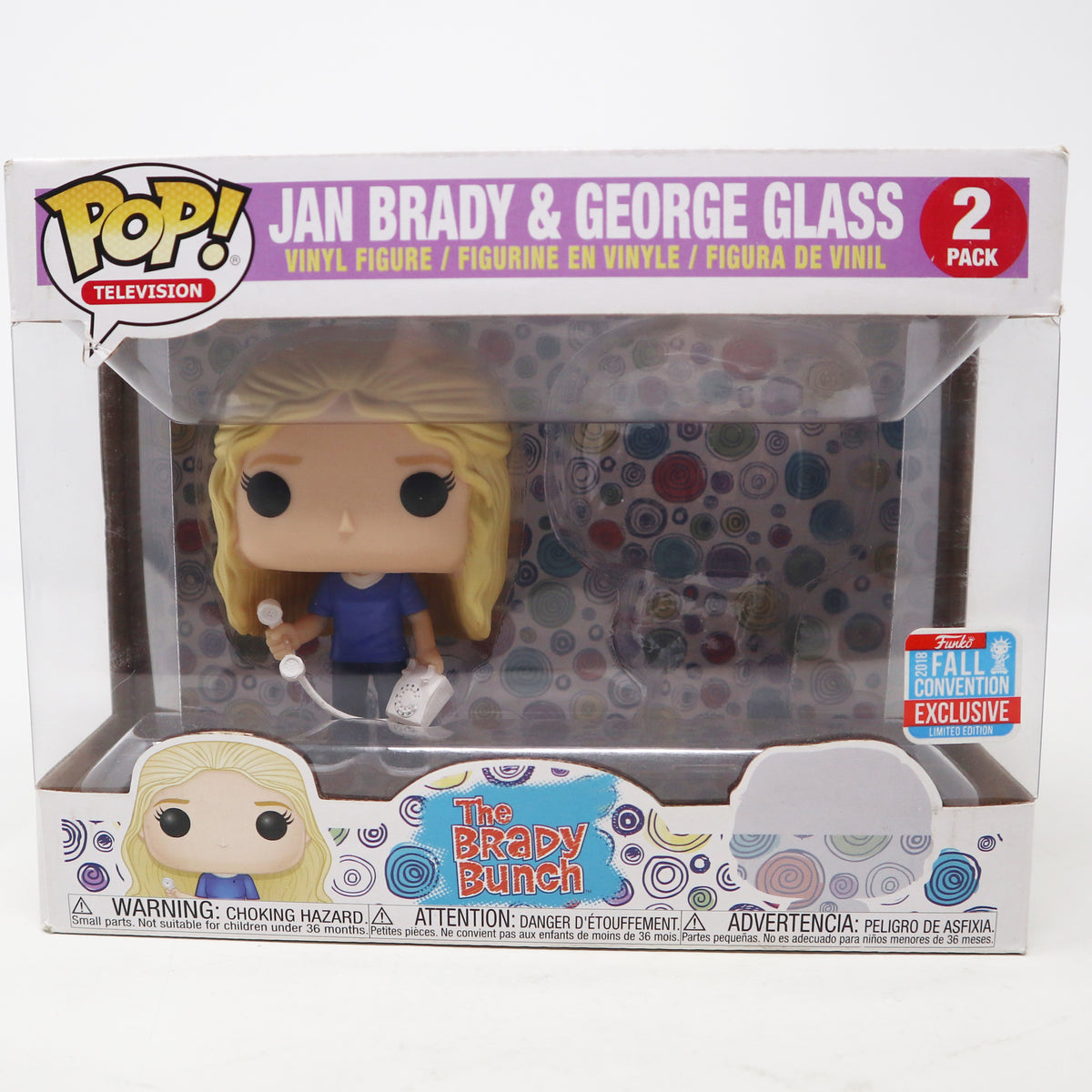 Funko POP Television The Brady Bunch Jan Brady George Glass Vinyl F TwistedToys
