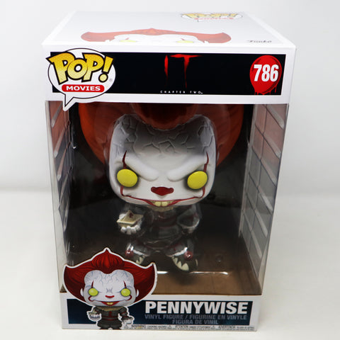 Funko POP! Movies 786 IT Chapter Two Pennywise Clown Vinyl 10" Figure Boxed
