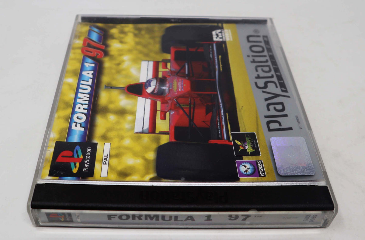 Vintage 1997 90s Playstation PS1 Platinum Formula 97 Video