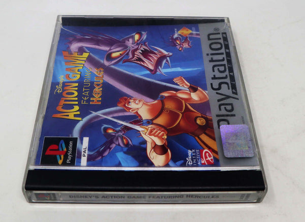 Vintage 1998 90s Playstation 1 PS1 Disney's Action Game Featuring Hercules Video Game Pal 1 Player