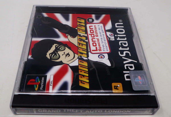 Vintage 2000 Playstation 1 PS1 Grand Theft Auto London Special Edition Video Game Pal Version 1 Player
