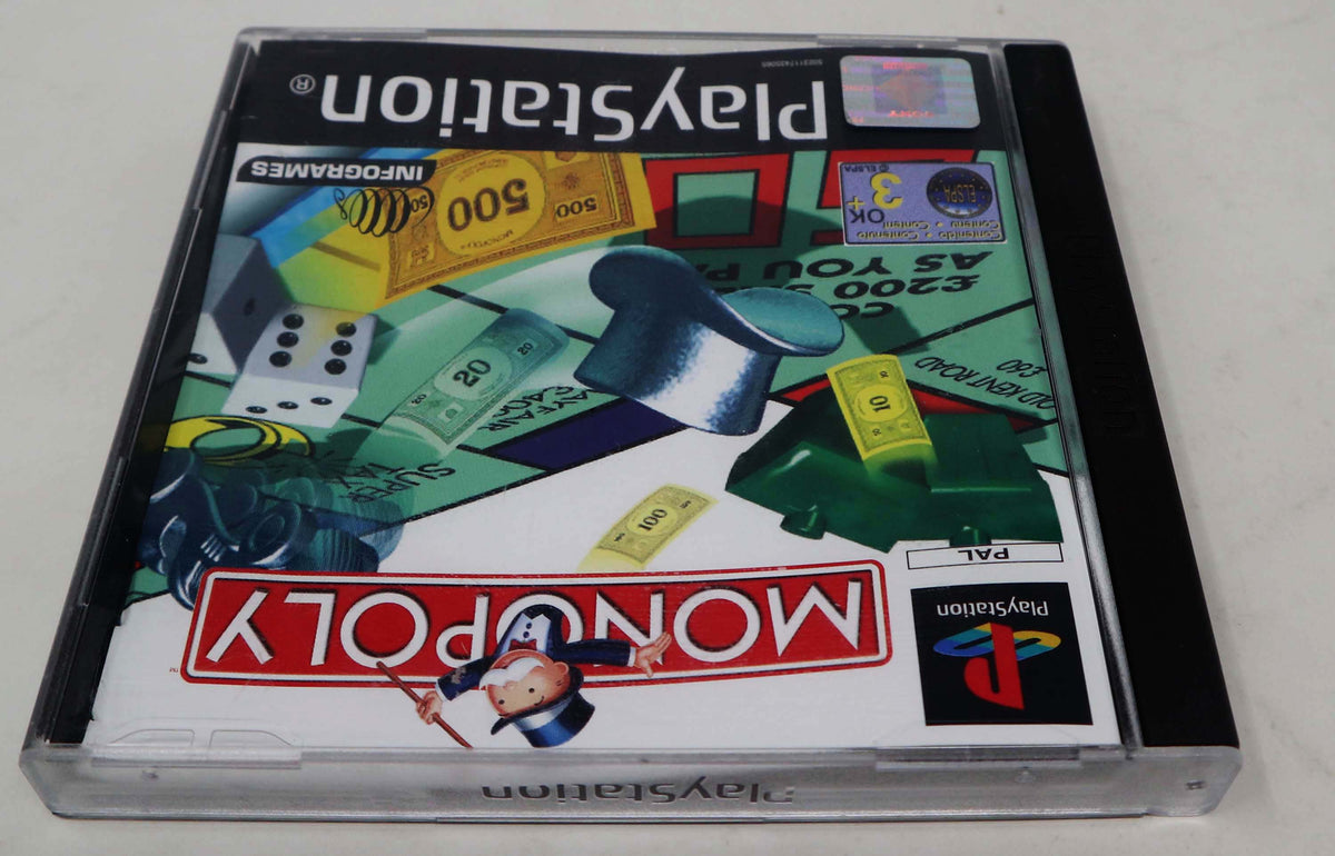 Jeu Monopoly Sur PS1 / PS2 - Version Française (PAL) - Très Bon état