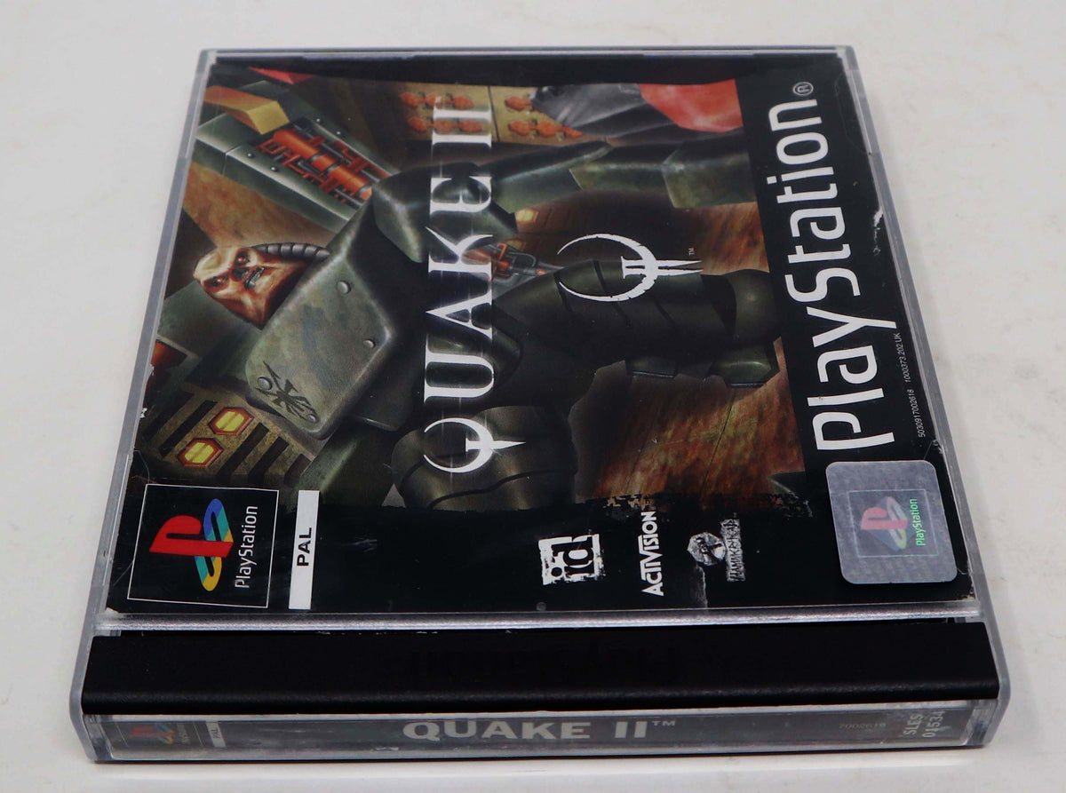 Vintage 1999 90s Playstation 1 PS1 Quake II 2 Video Game Pal 1-2 Players