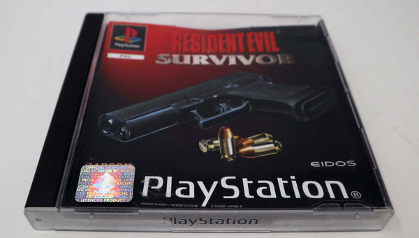 Vintage 2000 Playstation 1 PS1 Resident Evil Survivor Video Game Pal Version 1 Player
