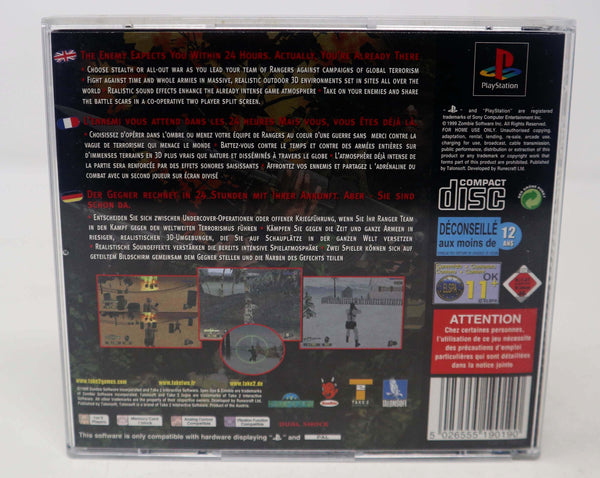 Vintage 1999 90s Playstation 1 PS1 Spec Ops: Stealth Patrol Video Game Pal 1-2 Players Battle