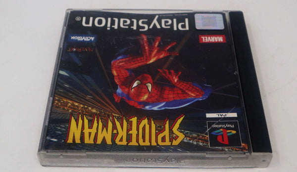 Vintage 2000 Playstation 1 PS1 Marvel Spider-Man Spiderman Video Game Pal Version 1 Player