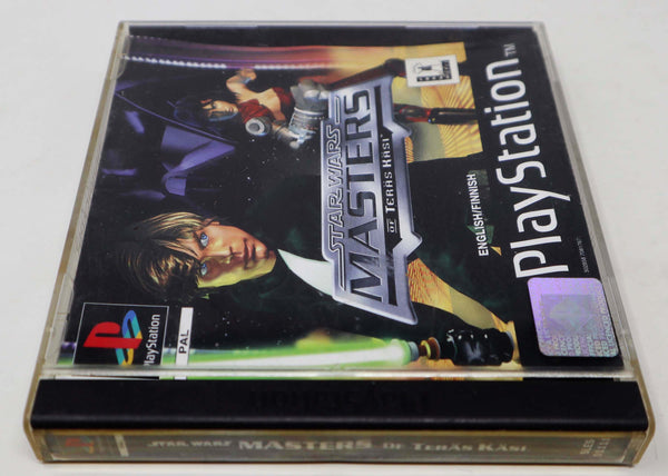 Vintage Playstation 1 PS1 Star Wars Masters Of Teras Kasi Video Game Pal 1-2 Players