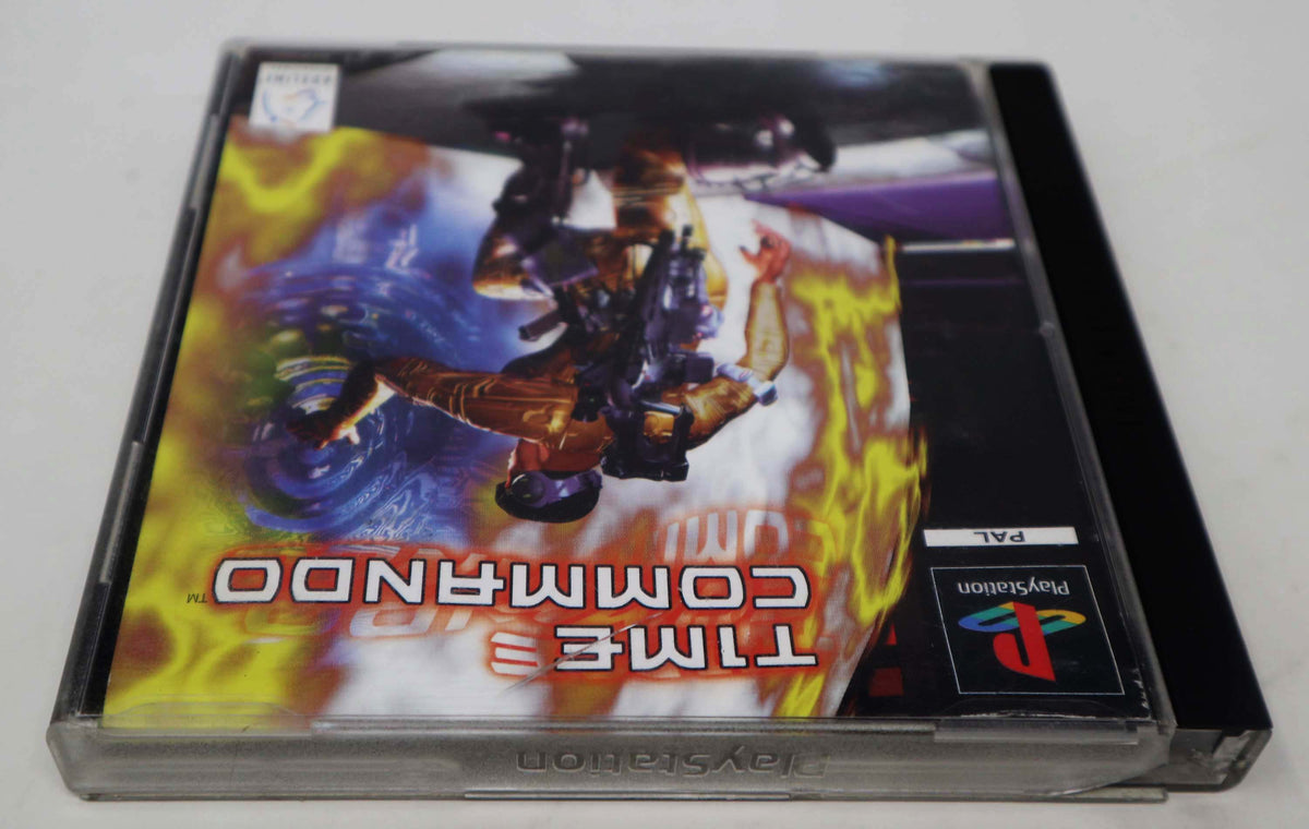 Vintage 1996 90s Playstation 1 PS1 Time Commando Video Game Pal Versio –  TwistedToys