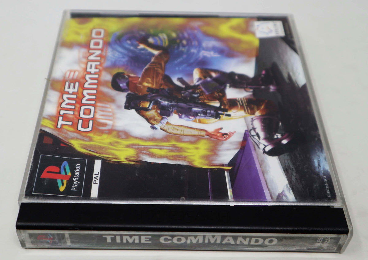 Vintage 1996 90s Playstation 1 PS1 Time Commando Video Game Pal Versio –  TwistedToys