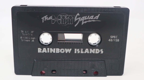 Vintage 1990 90s Spectrum 48K 128K +2 +3 Rainbow Islands Cassette Tape Video Game