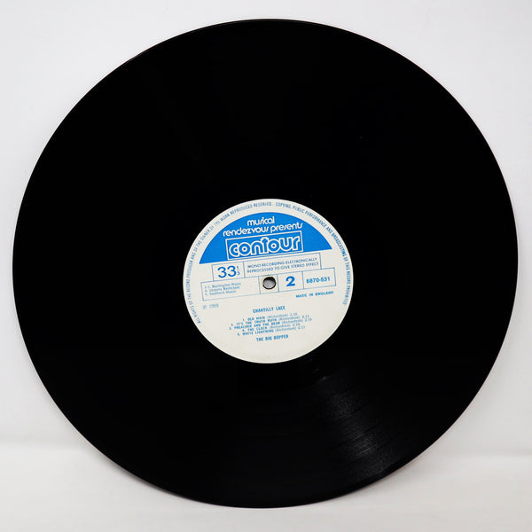 Vintage 1971 70s Contour Records The Big Bopper - Chantilly Lace 12" LP Album Vinyl Record UK Version