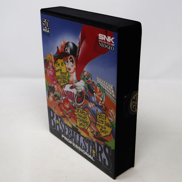 Vintage 1990 90s SNK Neo-Geo AES Baseball Stars Professional Video Game Japan Sealed Rare