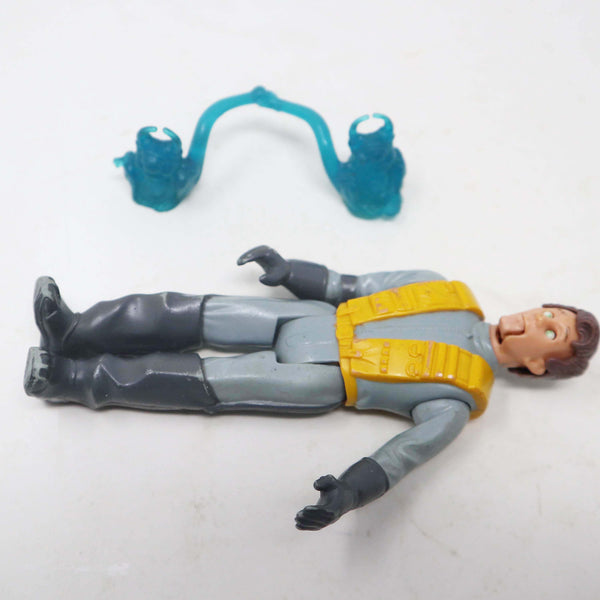 Vintage 1987 80s Kenner The Real Ghostbusters Fright Features Peter Venkman Action Figure + Gruesome Twosome Ghost