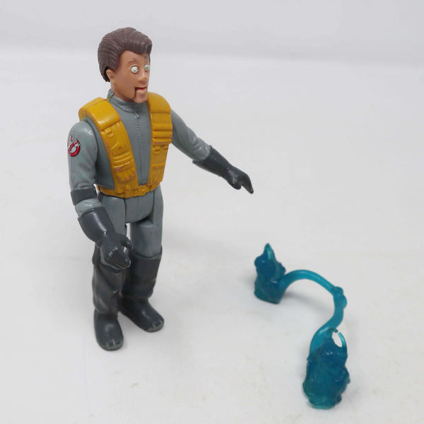 Vintage 1987 80s Kenner The Real Ghostbusters Fright Features Peter Venkman Action Figure + Gruesome Twosome Ghost