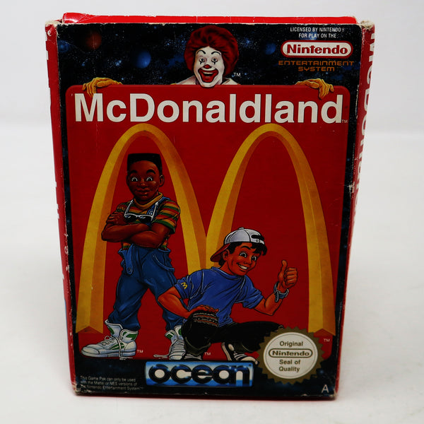 Vintage 1991 90s Nintendo Entertainment System NES McDonaldland Video Game Boxed Pal A