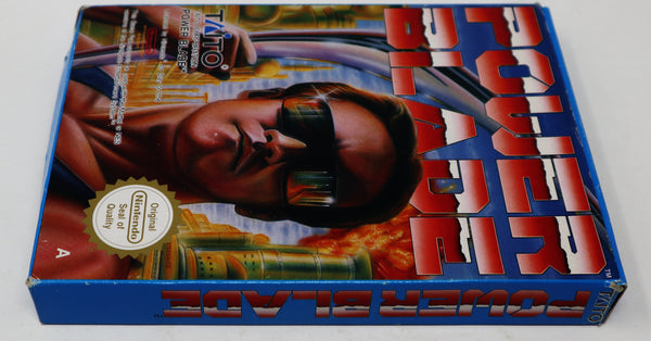 Vintage 1991 90s Nintendo Entertainment System NES Power Blade Video Game Boxed Pal A