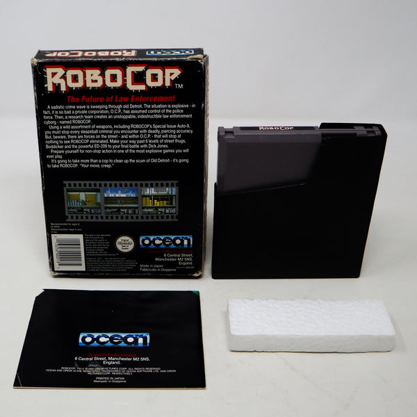 Vintage 1987 80s Nintendo Entertainment System NES Robocop Robo Cop Video Game Boxed Pal A