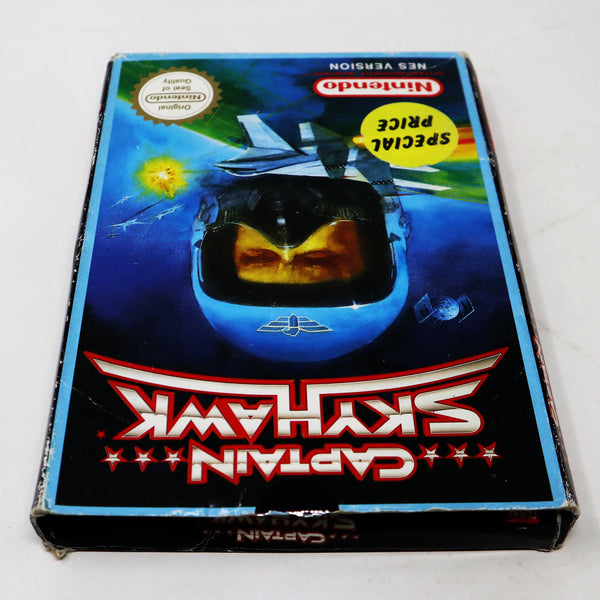 Vintage 1991 90s Nintendo Entertainment System NES Captain Skyhawk Video Game Boxed Pal A