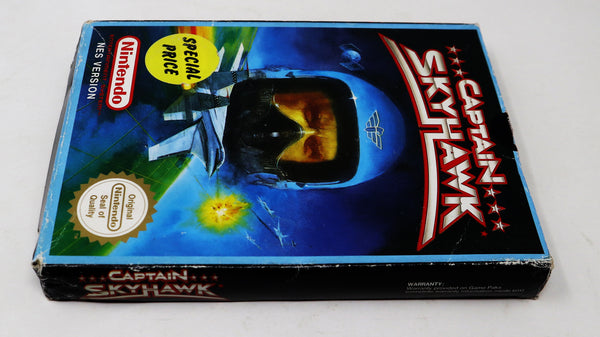 Vintage 1991 90s Nintendo Entertainment System NES Captain Skyhawk Video Game Boxed Pal A