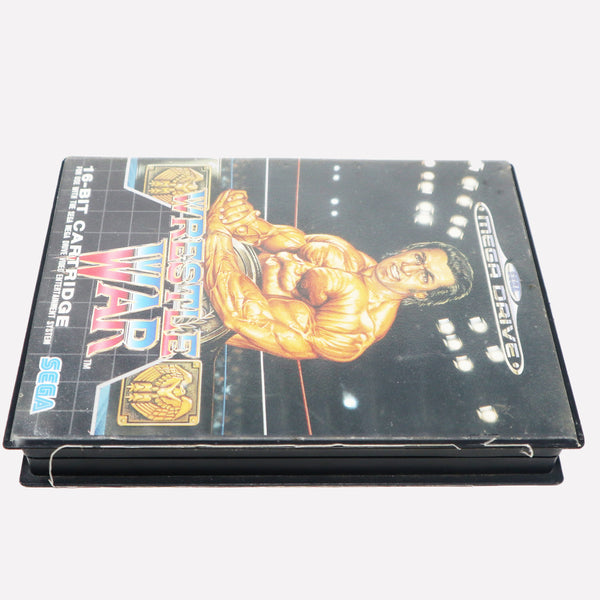 Vintage 1991 90s Sega Mega Drive Megadrive Wrestle War 16-Bit Cartridge Video Game PAL 1 or 2 Players