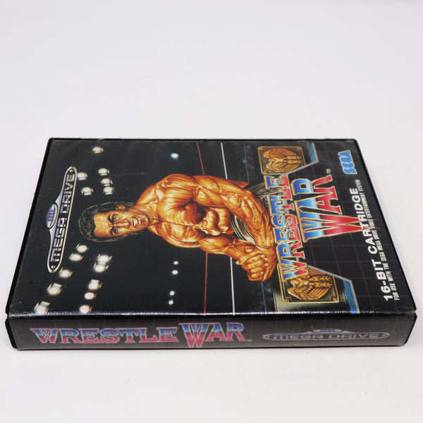 Vintage 1991 90s Sega Mega Drive Megadrive Wrestle War 16-Bit Cartridge Video Game PAL 1 or 2 Players