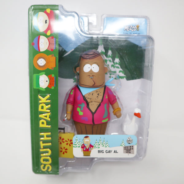 2005 Mezco Toyz Comedy Central South Park Series 1 Big Gay Al Action Figure Carded MOC