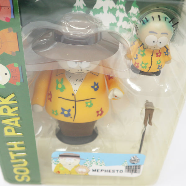 2007 Mezco Toyz Comedy Central South Park Series 5 Mephesto Action Figure Carded MOC