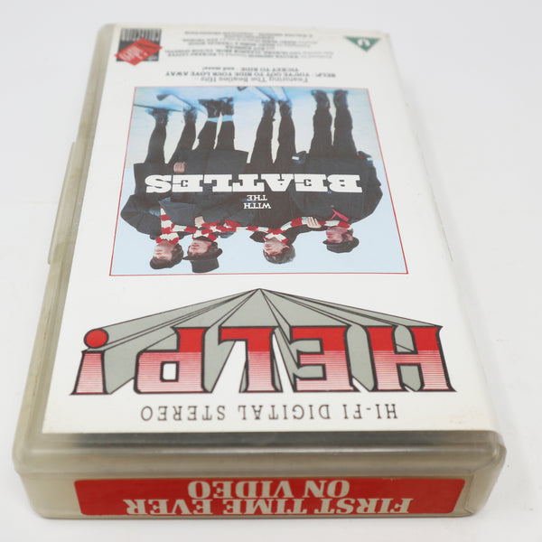 Vintage 1989 80s MPI Home Entertainment The Beatles Help! PAL VHS (Video Home System) Tape