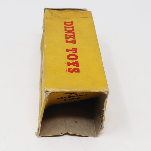 Vintage Meccano Dinky Toys 692 5.5 Medium Gun Die-Cast Boxed