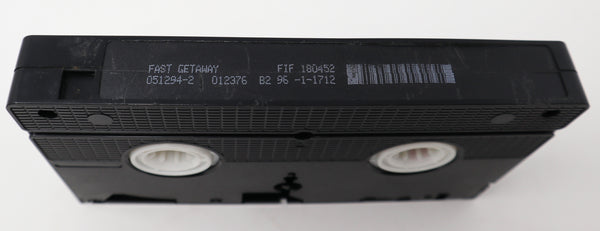Vintage 1994 90s Fast Getaway & Fast Getaway II VHS Video Home System Tapes Lot Rare Big Box Version Martial Arts Corey Haim Cynthia Rothrock Leo Rossi