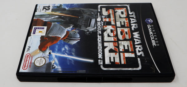 Vintage 2003 Nintendo Gamecube Star Wars Rebel Strike Rogue Squadron III Video Game PAL 2 Players