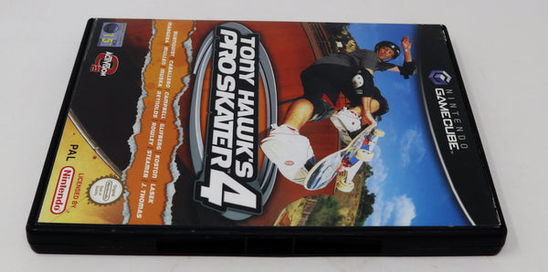 Vintage 2002 Nintendo Gamecube Tony Hawk's Pro Skater 4 Skateboarding Video Game PAL 2 Players