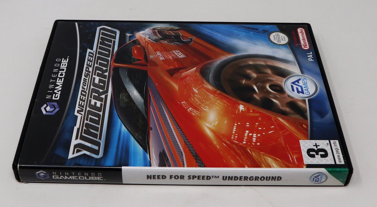 Vintage 2000 Nintendo Gamecube Need For Speed Underground Racing Video Game PAL Players
