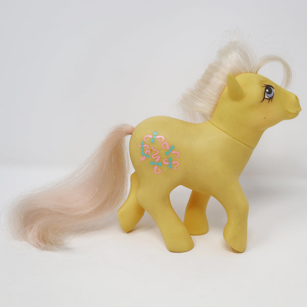 Vintage 1984 80s Hasbro My Little Pony (MLP) G1 Grooming Parlour / Pretty Parlour Kiss Curl Earth Pony