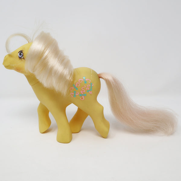 Vintage 1984 80s Hasbro My Little Pony (MLP) G1 Grooming Parlour / Pretty Parlour Kiss Curl Earth Pony