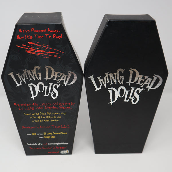2002 Mezco Toyz Living Dead Dolls Series 4 Ms. Eerie 10" Doll Complete Boxed Rare