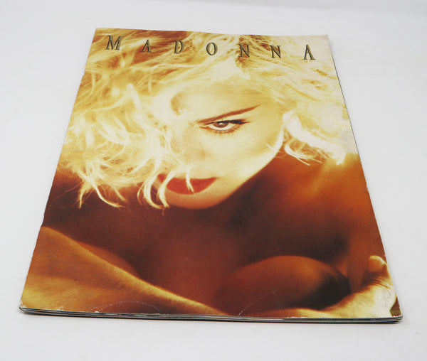 Vintage 90s Madonna Blond Blonde Ambition World Tour 1990 Concert Programme Program Book (No Max Factor Postcards)
