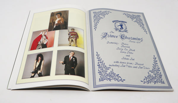 Vintage 80s Adam & The Ants The Prince Charming Revue 1982 Tour Concert Programme Program Book